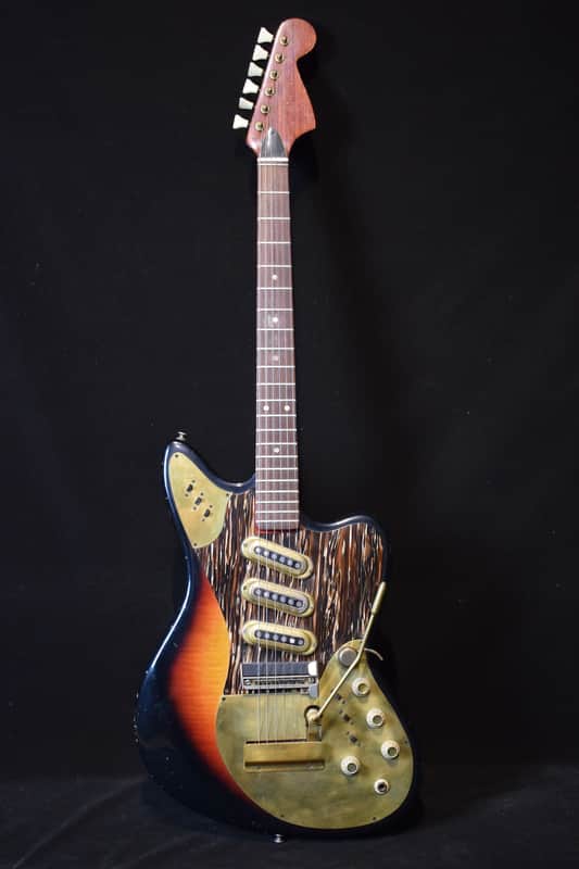 Framus Strato De Luxe gold hardware 1965 - sunburst image 1