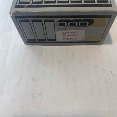 With Box, foam insert, and schematic DOD Stereo Phaser FX20-B 1985 - 1998 - Silver image 11