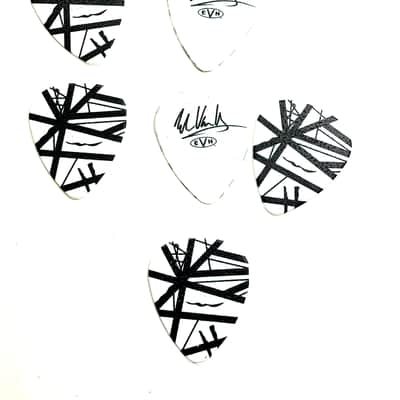 Eddie Van Halen Guitar Picks EVH Starbody Max Grip Collectible 6  Picks