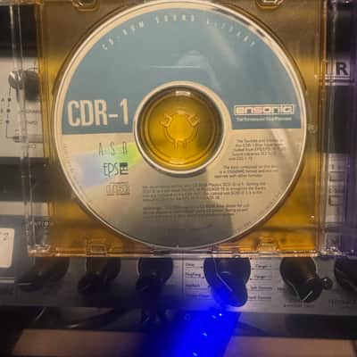Ensoniq ASR-10 / EPS 16+ Sound Library CDR-1 and CDR-2 ( Double Disk Library)