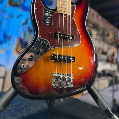 Fender American Professional II Jazz Bass Left-Handed 3 Color Sunburst Rosewood Fingerboard 451 image 3
