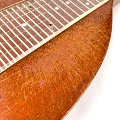 Electromuse Lap Steel 1940s - Natural original internal cable and case included! image 9