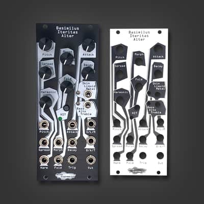 Noise Engineering Basimilus Iteritas Alter with black and aluminum panels image 1