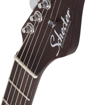 Schecter MV-6 Electric Guitar - Metallic Purple (4200) image 5