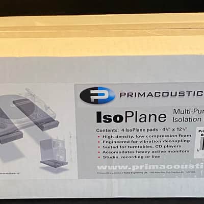 New Primacoustic IsoPlane Multi-Purpose Foam Isolation Pads Kit (1 Pair) image 2