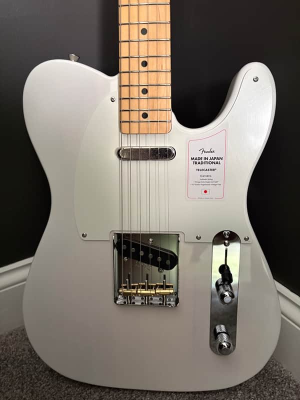 ~ NEW ~ Fender Made in Japan Traditional 50’s Telecaster - White Blonde image 1