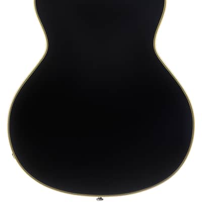 D'Angelico DAEMDCTSBKSNS EXCEL MINI DC TOUR Double Cutaway Semi-Hollow Body 3 Piece Maple/Walnut/Maple Neck 6-String Electric Guitar w/Gig Bag image 6