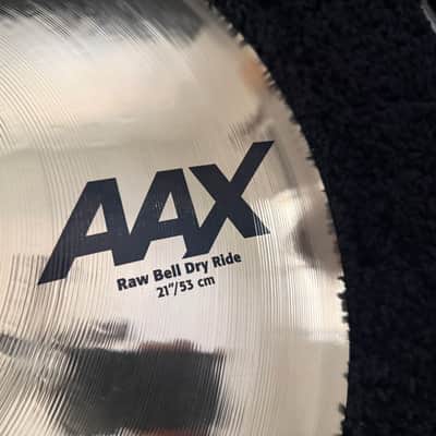 Sabian 21" AAX Raw Bell Ride Cymbal image 1