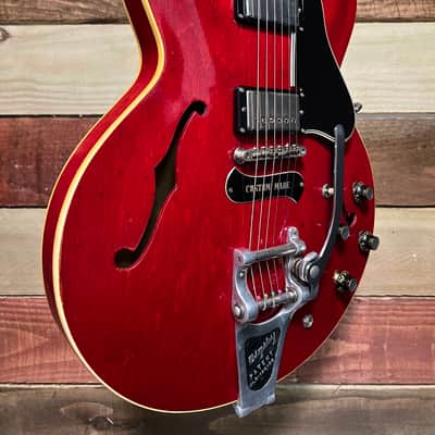 Gibson ES-335TD with Bigsby 1961 - Cherry image 15