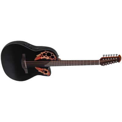 CE4412 5 G Guitar Celebrity Elite Mid Cutaway 12 strings Ovation image 2