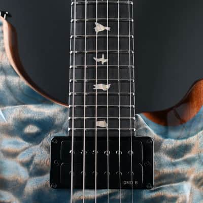 PRS Custom 24 Artist Grade One-Piece Quilt Indigo #899 image 7