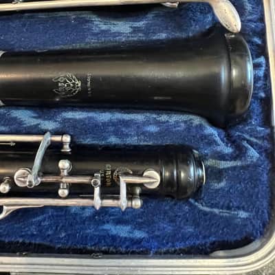 Linton brand wood Oboe with case. Made In USA image 4