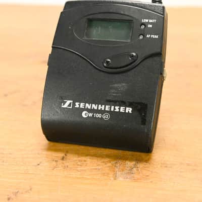 Sennheiser ew 100 G3 Bodypack Wireless System 566-608MHz NO POWER SUPPLY CG01YQ1 image 12