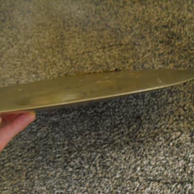 18" Vintage Trans Stamp Avedis Zildjian Cymbal 1635g sizzle holes image 14