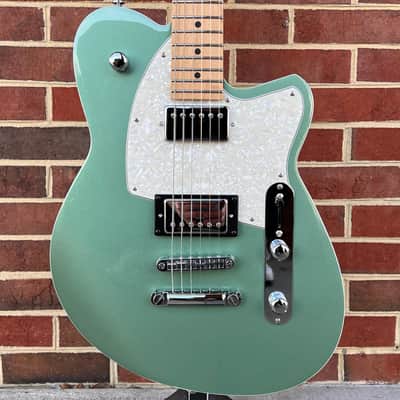 Reverend Charger HB, Metallic Alpine, Korina Body, Roasted Maple Neck, Locking Tuners image 1