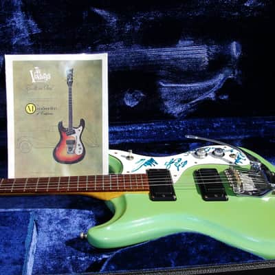Mosrite The Ventures, Mark V 1966 Green image 5
