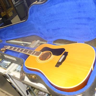 Guild D55 NT w/ OEM Case ; Crowned & Dressed Frets 1975 - Natural image 1