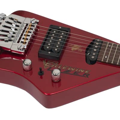 Erlewine Johnny Winter Lazer Red image 5