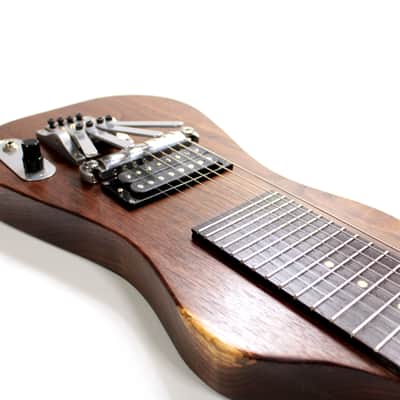 Peters 8 string palm lever steel (pedal steel sound) lap steel | boutique handmade guitar (like multibender) image 4