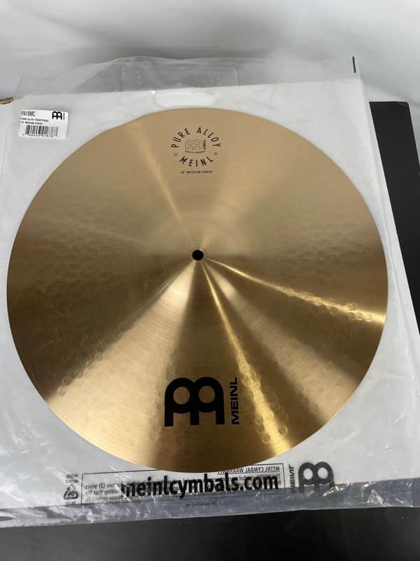 Meinl Pure Alloy Medium Crash Cymbal, 18" image 1