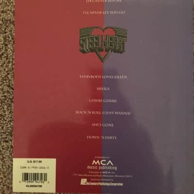 Steelheart - S/T - Guitar tab / tablature Book image 2