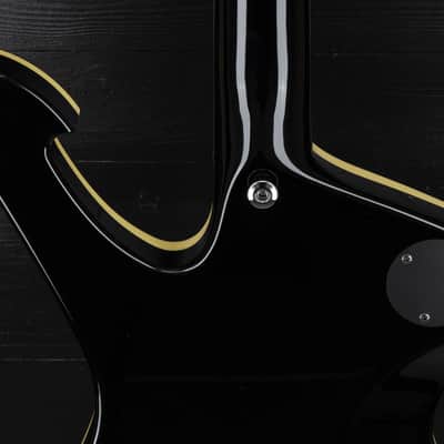 Ibanez PS3CM Paul Stanley Signature - Black Cracked Mirror image 12