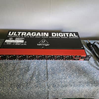 Behringer Ultragain Digital ADA8200 8-Channel Mic Preamp image 1