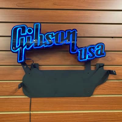 Gibson Display Sign and Guitar Hanger image 3