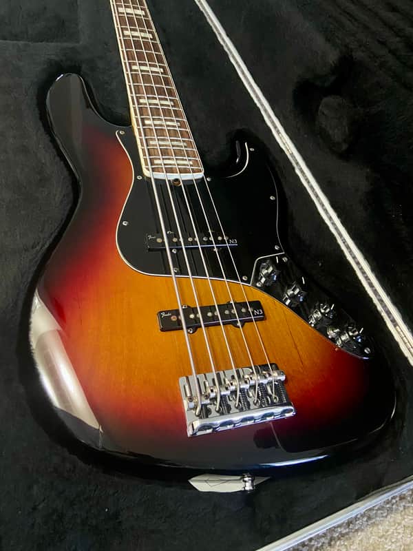 Fender American Deluxe Jazz Bass 5 String image 1