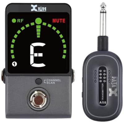 XVive P58 Digital Guitar Pedal Tuner Wireless System 5.8 GHz image 1