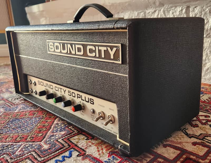 VINTAGE! Sound City (Dallas Arbiter) 50 Plus L50 Mk4 1970 England image 1