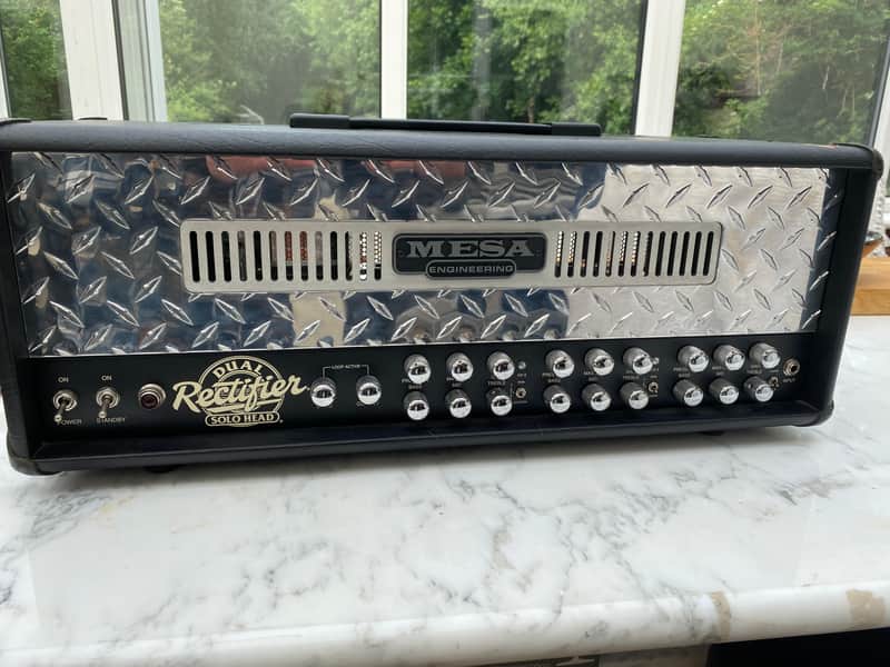 Mesa Boogie Mesa Boogie Dual Rectifier Solo Head (3-Channel) Early 2000's - Factory