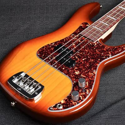 G&L LB-100 Old School Tobacco Rosewood Quarter Sawn neck Block Inlays image 1