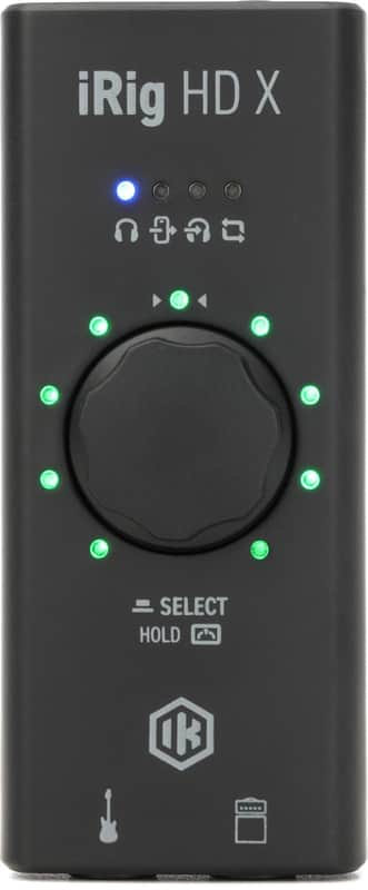 IK Multimedia iRig HD X Guitar Interface for iPhone iPad Mac and PC image 1