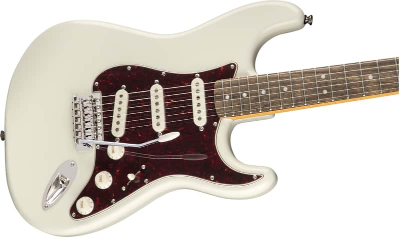 Squier Classic Vibe '70s Stratocaster Electric Guitar - Laurel Fingerboard, Olympic White image 1