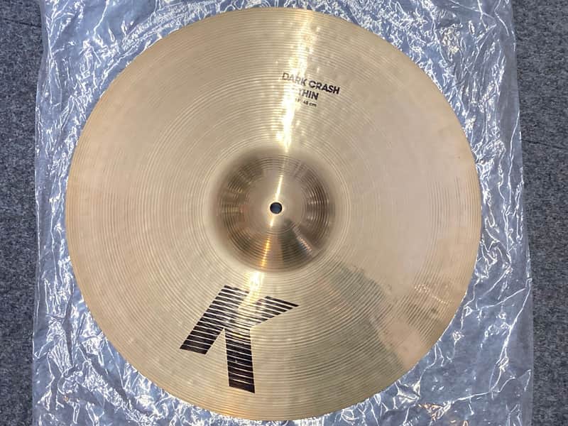 Zildjian 18" Dark Crash Thin Crash Becken K-Serie Made in the USA,New Old Stock image 1