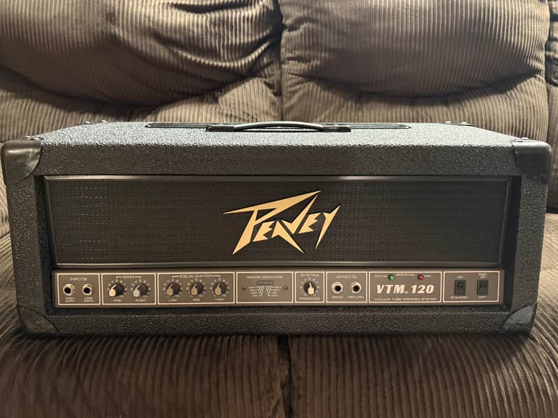 Peavey VTM120 Tube Amp Head w/RARE Original Square Getter 12AX7 Tubes *MADE IN USA* image 1