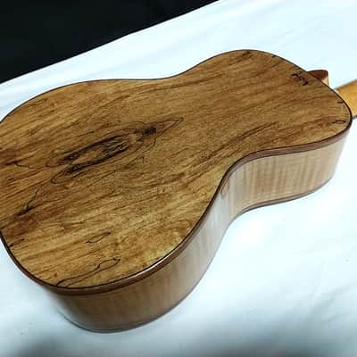 KALA Solid Spruce Top Flame Maple Concert UKULELE new UKE - KA-FMCG image 6