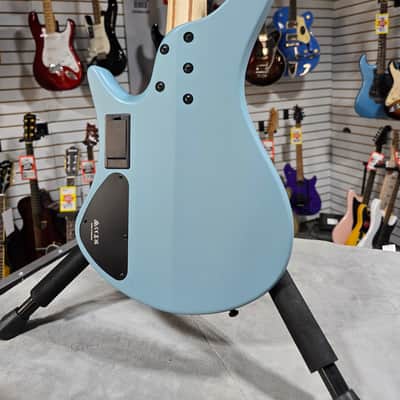 Ibanez Bass Workshop EHB600 Electric Bass Guitar - Purist Blue Matte & PLEK*D #327 image 6