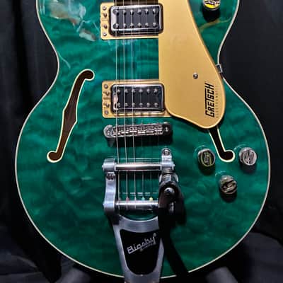Gretsch G5655T-QM-Electromatic Single Cutaway 2020 - Present - Aspen Green image 1