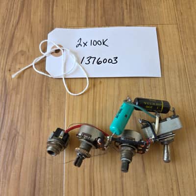 Vintage 1960 Danelectro Wiring Harness! 100K CTS Pots, Switch, Jack! image 1