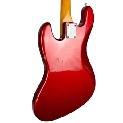 Tokai JB50 Jazz Bass 1982 - Metallic Red image 5