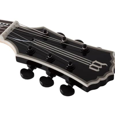 Wylde Audio Odin Grail Psychic Bullseye Raw Top Guitar image 5