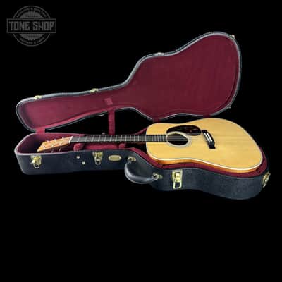 Used 2021 Martin Custom Shop 28 Style Dread VTS Adi/Highly Flamed Koa w/LR Baggs Anthem w/case TSU25221 image 15