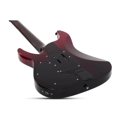 Schecter Reaper-6 Elite FR-S Sustainiac - Ebony Fingerboard, Blood Burst image 5