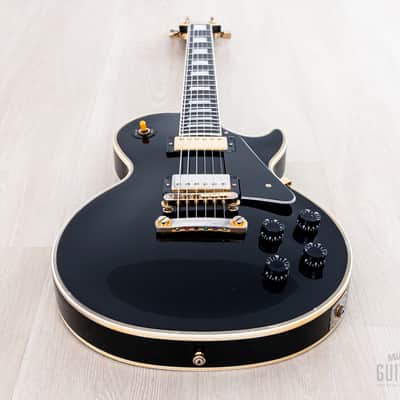2001 Gibson Les Paul Custom Black Beauty w/ Case, Lightweight image 10