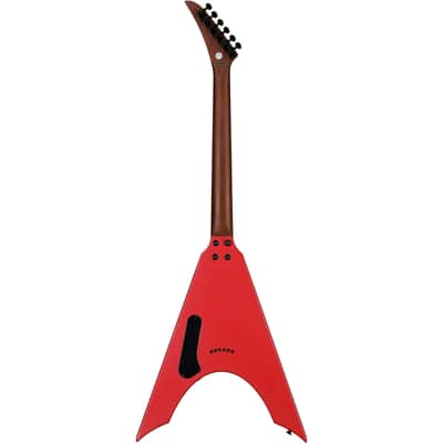 Kramer Nite-V Electric Guitar, (with Gig Bag), Crimson Red Metallic image 3