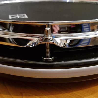 80's Snare Ddrum Pad by Clavia AB, 12 inch, piano plack finish vintage image 5