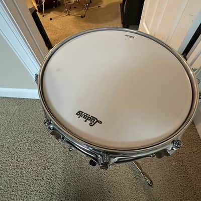 Ludwig NEW 5x14 Wood Gold Sparkle Snare Drum image 6