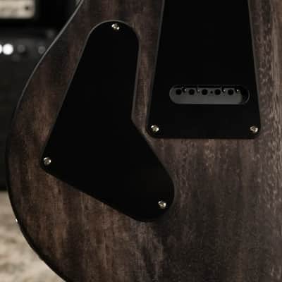 PRS SE 24 Satin Electric Guitar - Charcoal with Gig Bag image 14